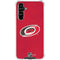 NHL Carolina Hurricanes Distressed Galaxy A54 5G Clear Case