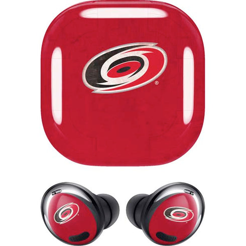 NHL Carolina Hurricanes Distressed Galaxy Buds Pro Skin