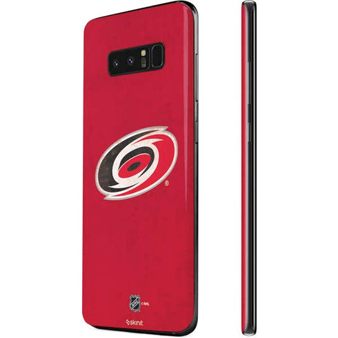 NHL Carolina Hurricanes Distressed Galaxy Note 8 Skin