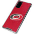 NHL Carolina Hurricanes Distressed Galaxy Note20 5G Clear Case