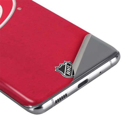 NHL Carolina Hurricanes Distressed Galaxy S20 Plus Skin