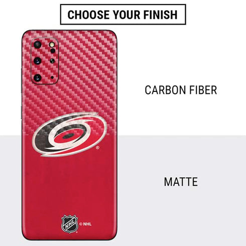 NHL Carolina Hurricanes Distressed Galaxy S20 Plus Skin