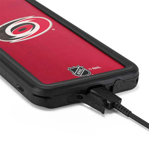 NHL Carolina Hurricanes Distressed Galaxy S20 Plus Waterproof Case