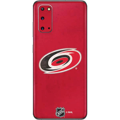 NHL Carolina Hurricanes Distressed Galaxy S20 Skin