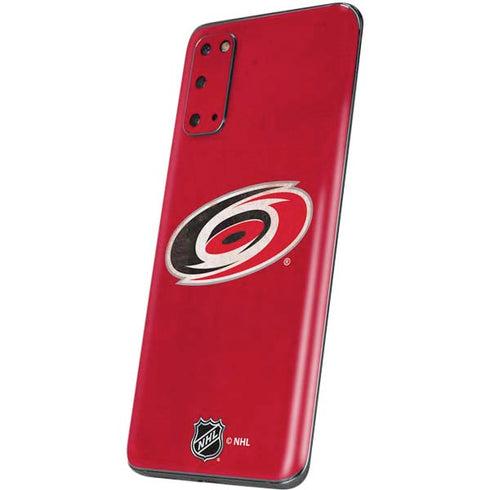 NHL Carolina Hurricanes Distressed Galaxy S20 Skin