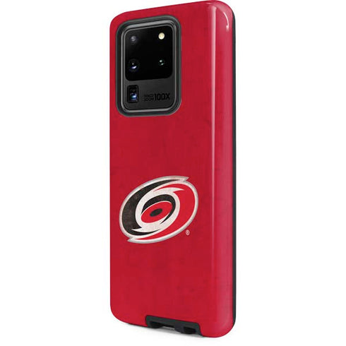 NHL Carolina Hurricanes Distressed Galaxy S20 Ultra 5G Pro Case