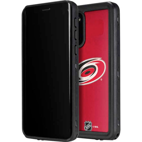 NHL Carolina Hurricanes Distressed Galaxy S20 Waterproof Case