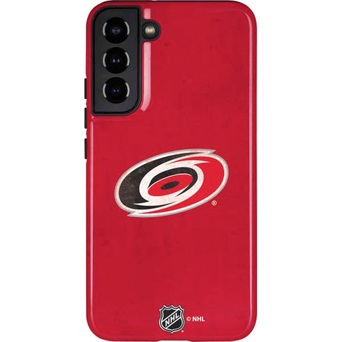 NHL Carolina Hurricanes Distressed Galaxy S22 Plus Pro Case