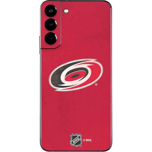 NHL Carolina Hurricanes Distressed Galaxy S22 Plus Skin