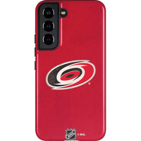 NHL Carolina Hurricanes Distressed Galaxy S22 Pro Case