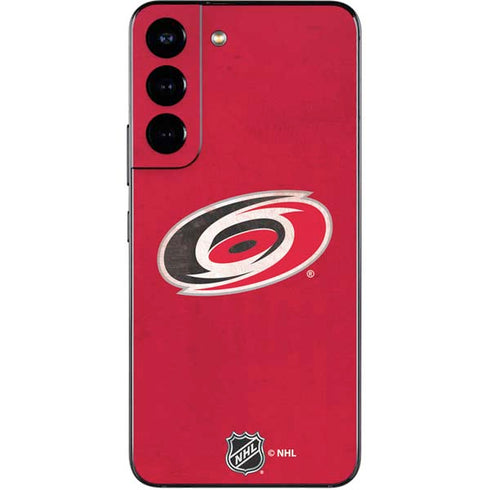 NHL Carolina Hurricanes Distressed Galaxy S22 Skin