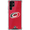 NHL Carolina Hurricanes Distressed Galaxy S22 Ultra Clear Case