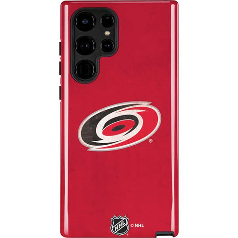 NHL Carolina Hurricanes Distressed Galaxy S22 Ultra Pro Case