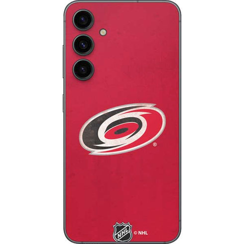 NHL Carolina Hurricanes Distressed Galaxy S23 FE Skin