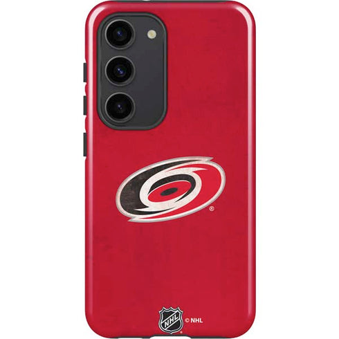 NHL Carolina Hurricanes Distressed Galaxy S23 Pro Case