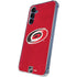 NHL Carolina Hurricanes Distressed Galaxy S24 Clear Case
