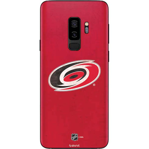 NHL Carolina Hurricanes Distressed Galaxy S9 Plus Skin