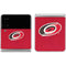 NHL Carolina Hurricanes Distressed Galaxy Z Flip4 5G Skin