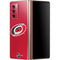 NHL Carolina Hurricanes Distressed Galaxy Z Fold2 5G Skin