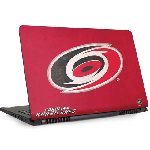 NHL Carolina Hurricanes Distressed Dell Inspiron Skin