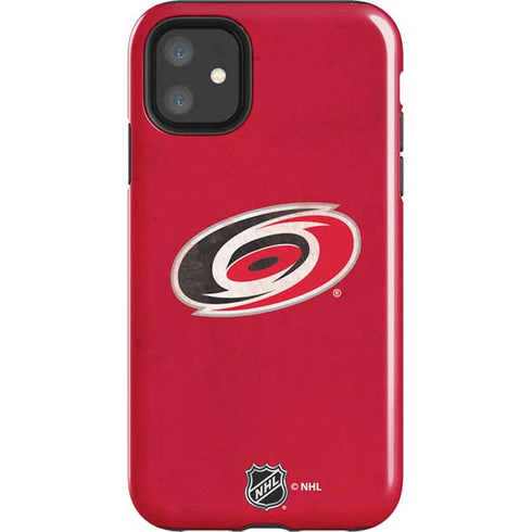 NHL Carolina Hurricanes Distressed iPhone 11 Impact Case