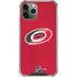 NHL Carolina Hurricanes Distressed iPhone 11 Pro Max Clear Case