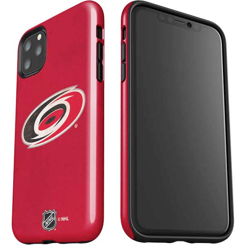 NHL Carolina Hurricanes Distressed iPhone 11 Pro Max Impact Case