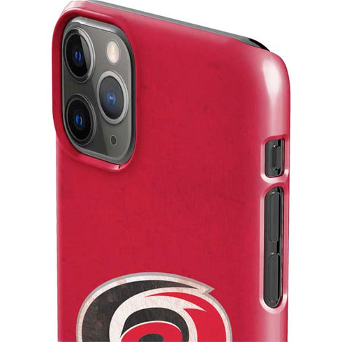 NHL Carolina Hurricanes Distressed iPhone 11 Pro Max Lite Case