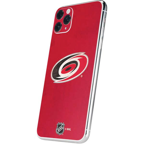 NHL Carolina Hurricanes Distressed iPhone 11 Pro Max Skin