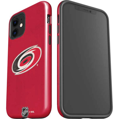 NHL Carolina Hurricanes Distressed iPhone 12 Impact Case