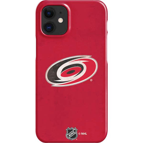 NHL Carolina Hurricanes Distressed iPhone 12 Mini Lite Case