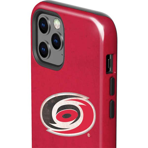 NHL Carolina Hurricanes Distressed iPhone 12 Pro Impact Case