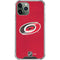 NHL Carolina Hurricanes Distressed iPhone 12 Pro Max Clear Case