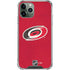 NHL Carolina Hurricanes Distressed iPhone 12 Pro Max Clear Case