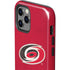 NHL Carolina Hurricanes Distressed iPhone 12 Pro Max Impact Case