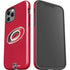 NHL Carolina Hurricanes Distressed iPhone 12 Pro Max Impact Case