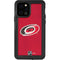 NHL Carolina Hurricanes Distressed iPhone 12 Pro Waterproof Case