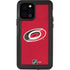 NHL Carolina Hurricanes Distressed iPhone 12 Pro Waterproof Case