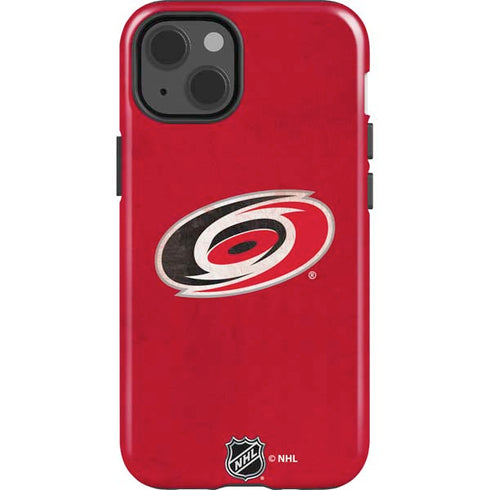 NHL Carolina Hurricanes Distressed iPhone 13 Impact Case