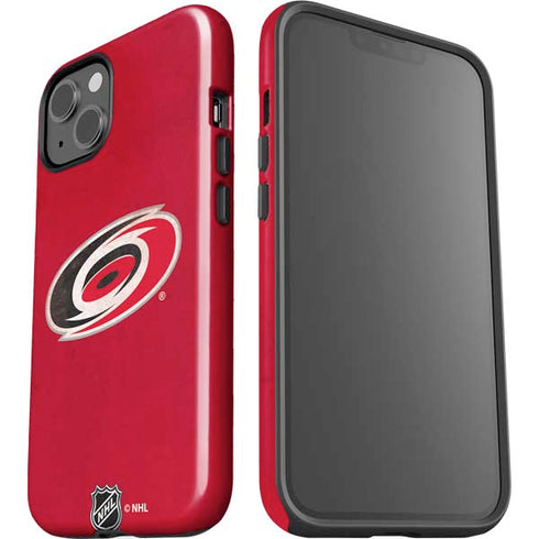 NHL Carolina Hurricanes Distressed iPhone 13 Impact Case