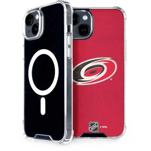 NHL Carolina Hurricanes Distressed iPhone 13 MagSafe Case