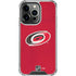 NHL Carolina Hurricanes Distressed iPhone 13 Pro Clear Case