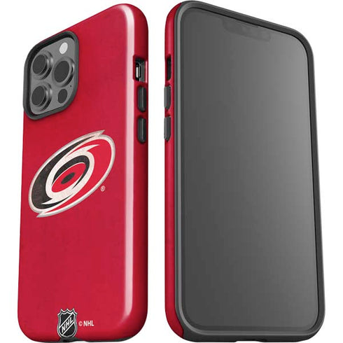 NHL Carolina Hurricanes Distressed iPhone 13 Pro Max Impact Case