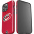 NHL Carolina Hurricanes Distressed iPhone 13 Pro Max Impact Case