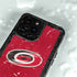 NHL Carolina Hurricanes Distressed iPhone 14 Pro Max Waterproof Case
