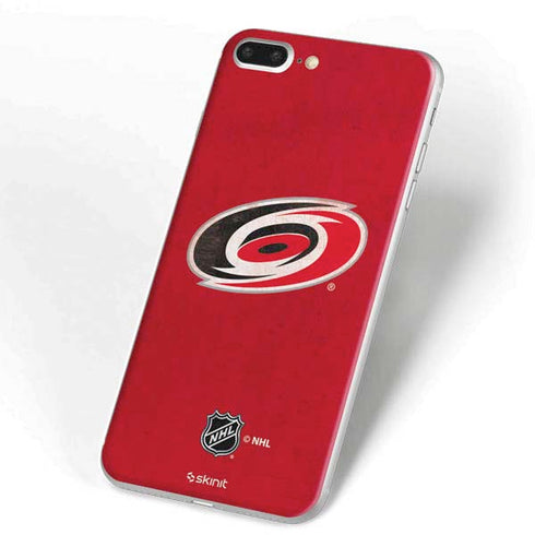 NHL Carolina Hurricanes Distressed iPhone 7 Plus Skin