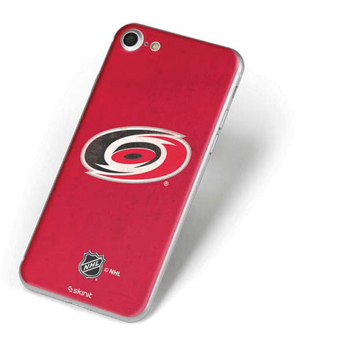 NHL Carolina Hurricanes Distressed iPhone 7 Skin