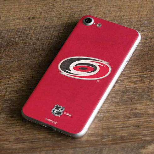 NHL Carolina Hurricanes Distressed iPhone 7 Skin