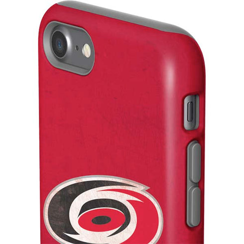 NHL Carolina Hurricanes Distressed iPhone SE (2nd & 3rd Gen) Pro Case