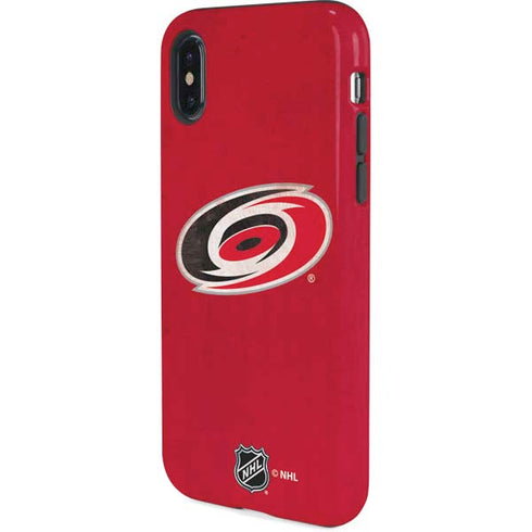NHL Carolina Hurricanes Distressed iPhone X Pro Case